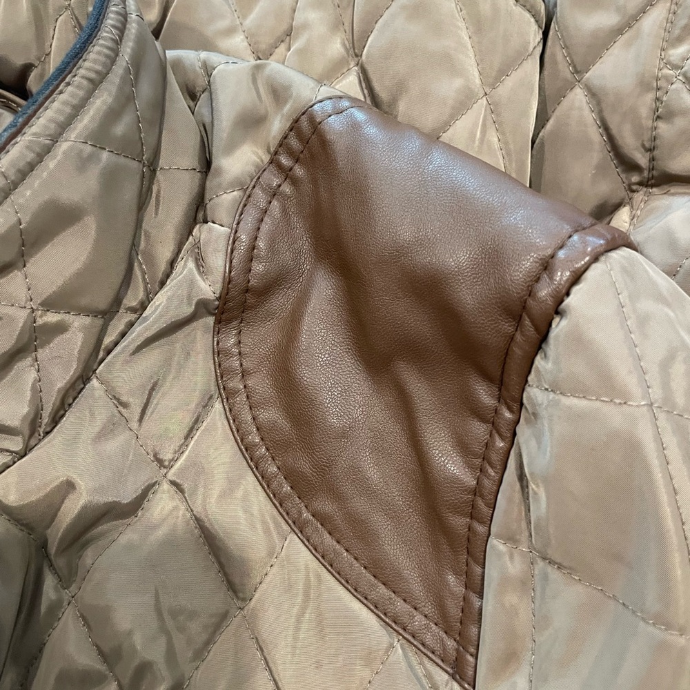 Ralph Lauren Quilted Brown Puffer Jacket - Picture 4 of 14